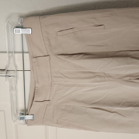 Everlane The Way High Wide Leg Drape Pleats Pants Size 4S - Picture 6 of 11